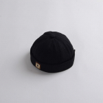 Retro &uuml;hev&auml;rviline Baby Docker Cap Kevad-Suvi Pehme Puuvillane &Auml;&auml;risteta Nokam&uuml;ts T&uuml;drukutele Poistele Lastele Lastele &Uuml;&uuml;rileandja M&uuml;tsid Kapott must