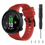 K&auml;epaela kellarihm koos t&ouml;&ouml;riistaga Garmin Forerunner 45 45S Garmin Swim 2 silikoonist asendustarvikute nutikella rihma tarvikud for Forerunner 45
