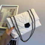 Moodne PU naiste &otilde;lakott ketirihmaga nahast k&auml;ekott Crossbody rahakott 28*19*8cm must