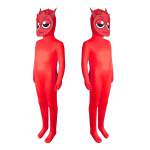 Laste esinemiskost&uuml;&uuml;mide karp Cosplay kost&uuml;&uuml;m M&auml;ngu &uuml;mbrus Sukad Cosplay pidu Modelleerimine 130 punane