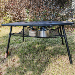 under Table Storage Bag, Picnic Desk Organizer Camping Equipment Organizer, Folding Basket