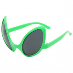 Alien Antenna naljakas peapael Rohelised k&auml;rbseprillid Kerged t&auml;iskasvanute ja laste prillid Halloweeni riietumispeoks