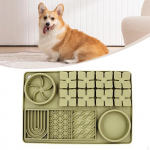 Dog Slow Feeder and Lick Mat Foraging Skills Easy to Eating Training Sniff for All