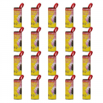 20 paquets de bandes mouches en papier, rubans anti-mouches, suspension int&eacute;rieure et ext&eacute;rieure, pi&egrave;ge &agrave; taches fruits, mouches, 4