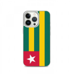 Coque iPhone &ndash; iPhone 13 Pro &ndash; Drapeau Togo &ndash; Souple &ndash; T&auml;ielik kaitse &ndash; Mitmev&auml;rviline