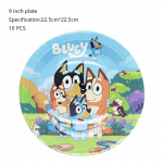 Uus Bluey S&uuml;nnip&auml;evapeo Dekoratsioon Lateksist &Otilde;hupallid Bingo Alumiiniumfooliumist &Otilde;hupall &Uuml;hekordsed N&otilde;ud Laste S&uuml;ndmuse Tarvikud Taust Other