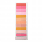 1Komplekti l&auml;bipaistvad luminofoorlampide vahekaardid Lemmikloomade kleepm&auml;rkmik Lehek&uuml;lje markeri plaanija kleebiste jaoks Kontori kooli&otilde;pilaste tarvikud