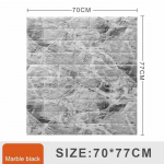 70*77cm 3D Veekindel Isekleepuv Eriti Paks XPE Vaht Retro Telliskivi Mustriga Kokkup&otilde;rkevastane Tapeet Elutuba Magamistuba Laste Tuba Dekoratsioon 10pcs