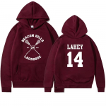 Teen Wolf Hoodie Beacon Hills Stilinski 24 Lahey McCall Pullover Telesaade Kapuutsiga dressipluus Kapuutsiga Hip Hop Pusad T&auml;navar&otilde;ivad Top L