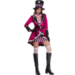 Suurused Halloween Naissoost Maagikost&uuml;&uuml;m (S-XXL) Large roosa punane v&auml;rv