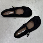 Moodsad Mokassiinid Kingad Naiste Korterid Suede Madalad Sandaalid Mood Pehme Disainer Naiste Kingad Sport 2025 S&uuml;gis Kleit Zapatillas De Mujer 35 must