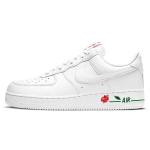 Nike Air Force 1 07 LX Thank You Plastikust Kott Unisex Tossud Valge University-Red M&auml;nniroheline CU6312-100 42.5 white