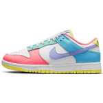 Nike Dunk Low SE Candy Naiste tossud Mitmev&auml;rvilised Valge Roheline-Glow DD1872-100 35.5