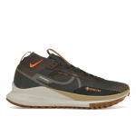 Nike React Pegasus Trail 4 GORE-TEX Antratsiit Ale Pruunid Meeste tossud Must Ironstone Bright-Mandarin FD5841-001 38.5