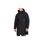 Jordan Gore-Tex 2-&uuml;hes Eemaldatava Termilise Kapuutsiga Puuvillane Jakk Suurte Taskutega Meeste &Uuml;ler&otilde;ivad Must DC0063-010 XL