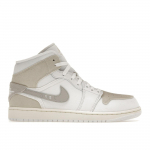 Air Jordan 1 Mid SE Craft Inside Out - Valge Seil Meeste Tennised Light-Orewood-Brown Tech-Grey DM9652-120 42