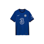 Nike FC Chelsea 2020/21 Stadium Kodune Jalgpallis&auml;rk (Aasia suuruse m&auml;&auml;ramine) Sinine Valge Meeste Streetwear CD4230-496 XS