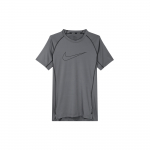Nike Logo &Uuml;mmarguse kaelusega Pullover Kitsas L&uuml;hikeste varrukatega T-s&auml;rk Meeste Topid Kiltkivihall DD1993-068 M