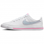 Nike Court Legacy Lift GS Valge Hele Armeeblue Laste Tennised Pinksicle DA5380-121 35.5