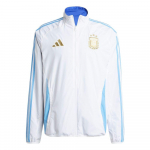 Adidas Argentina rahvuskoondise seeria p&uuml;stkraega pikkade varrukatega jakk meestele pealmine riietus valge sinine IW0219 XS