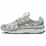 Nike P-6000 Metallik H&otilde;be Aegean Storm Unisex Tossud Valge Kahvatu-Kreemjas HJ7246-100 42