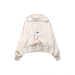 Nike Tr&uuml;kiga Kirjad P&uuml;stkrae Kapuutsiga Pikkade Varrukatega Jakk Naiste jakid Valge DV8083-104 L