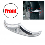 Metallist dekoratiivne pandla kroomitud esiporakaitsme viimistlusaksent korpus Harley Street Glides FLHRSE FLHRS Road King Road Glides FLHTCSE jaoks