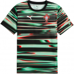 Puma Drycell Portugal Enne m&auml;ngu &Uuml;mar kaelus L&uuml;hikesed varrukad Jalgpallis&auml;rk Meeste Topid Must Roheline 779612-18 S