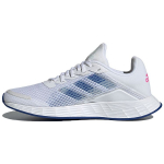 Adidas Duramo Sl Mugav Kangas S&uuml;nteetiline Nahk Madal L&otilde;ige Jooksukingad Naiste Tossud Valge Sinine FY6710 36⅔
