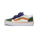 Vans Old Skool V Vabaaja Mugavad Vastupidavad Hingavad Madalad Laste Rula Kingad Laste toss Valge Roheline VN0A38HD6GL 32.5