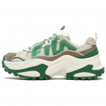 FILA Cella Vabaaja Paksude Taldadega Madalad Isa Kingad Naiste toss Hele-Oa-Roheline F12W331109FAC 37.5