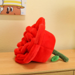 Uus pl&uuml;&uuml;sist roosikimp piiri&uuml;lene uus loominguline s&otilde;brap&auml;eva kingitus t&uuml;drukutele pihtimisnukk kodu kaunistus 30x40cm/0.37kg Heleroosa