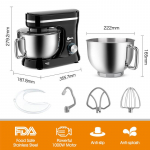1000W Kiirk&ouml;&ouml;gikombain Professionaalne Seisuv elektrisegisti Multifunktsionaalne K&ouml;&ouml;gilaua Munakloppija Blender
