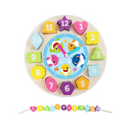 KC-sertifitseeritud &ndash; Pinkfong Baby Shark kell-klotsm&otilde;istatus (12 t&uuml;kki)