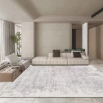 Moodne Abstraktne Vaip Elutuppa Lihtsus 200x300 Salongi Vaibad Elastne Libisemisvastane Mustust H&uuml;lgav Voodi&auml;&auml;re Vaip Lihtne Puhastamine 80*160cm