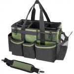 Large Capacity Portable cleaning kit Multi-Pocket Organizer for Home & Car  Tote Bag for Housekeeping Tools One Size