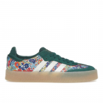 Liberty London x adidas Sambae Lilleline Tikandiga Naiste Tennised Roheline Selge Taevas Jalatsid-Valge JH7289 38⅔