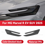 MG Marvel R EV SUV 2025 jaoks Auto Esitulede Must TPU Kaitsekile Esitulede V&auml;rvimuutev Kleeps Tarvikud Smoked black