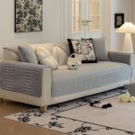S&uuml;gis- ja talve sametist diivanipadi, moodne lihtne libisemiskindel diivanipadjakate 70*70cm