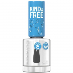 Vernis &agrave; Ongles Kind & Free - Rimmel - 150 Top Coat - Blanc - 100% v&eacute;g&eacute;talien
