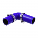 uxcell Silikoonvoolik, &Otilde;hk, &Otilde;huvoolik, Sisselaskevoolik, Silikoonvoolik, Radiaatorivoolik, Sisemine 32mm sinine