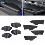 Uksepaneeli nahkkatted Honda Civicu 11. p&otilde;lvkond 2022 4tk auto siseukse k&auml;etugede paneelide katte trimm Armrest customize