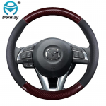 Nahast auto roolikate Mazda 2 Demio/Axela/Mazda 3 Atenza/Mazda 6 CX-3 CX-4 CX-5 CX-8 CX-9 Wagon BT-50 Premacy 5 jaoks