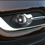 Renault Koleos 2017 2018 kroomitud eesmise tagumise udutule kaane kaitseraua laterna viimistluse kaunistuseks
