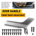 Right Passenger Side ide Door C250 Handle Kit For Mercedes Repair C300 C350