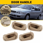 For Toyota 1998-2002 Corolla Interior Front Door Rear 4Pcs Handles ide EXV
