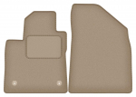 Dywaniki samochodowe prz&oacute;d do: MG 4 hatchback (2022-) beżowe