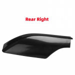 1/4 tk Katuseraami siini otsakate Kest Nissan Qashqai 2008-2015 jaoks