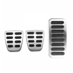 Autode jalarauad Kia Venga 2009 2010 2011 2012 2013 2014 2015 2016 2017 2018 jaoks Gaasipedaali, piduripedaali ja jalatugede pedaalikatted 3 pcs