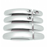 For Ford Ranger T6 2012- models, door handle decoration, door bowl handle, anti scratch protective sticker silvery 2